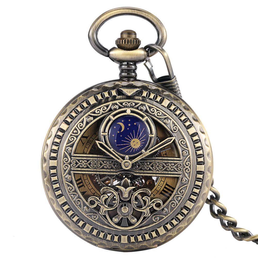 Roman-Numeral Manual Mechanical Pocket Watch - DBMP Shop