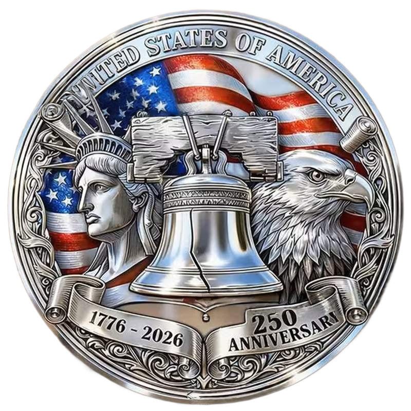 Commemorative Coin Alloy Relief Of The Statue Of Liberty - DBMP Shop
