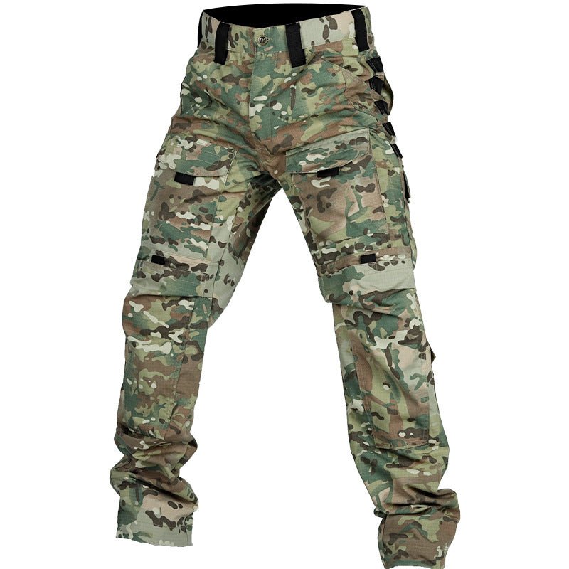 Camouflage Trousers Outdoor Multi-functional Pocket Wear-resistant Training Pants - DBMP Shop