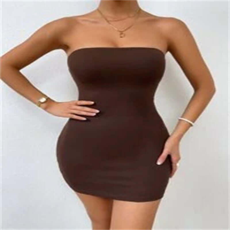 Spring And Summer Sexy Small Pit Strips Covering Breasts And Hips Skirt