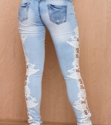 Lace jeans - DBMP Shop