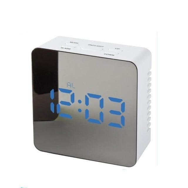 Digital LED multi - function mirror clock - DBMP (Electronics And More Store)