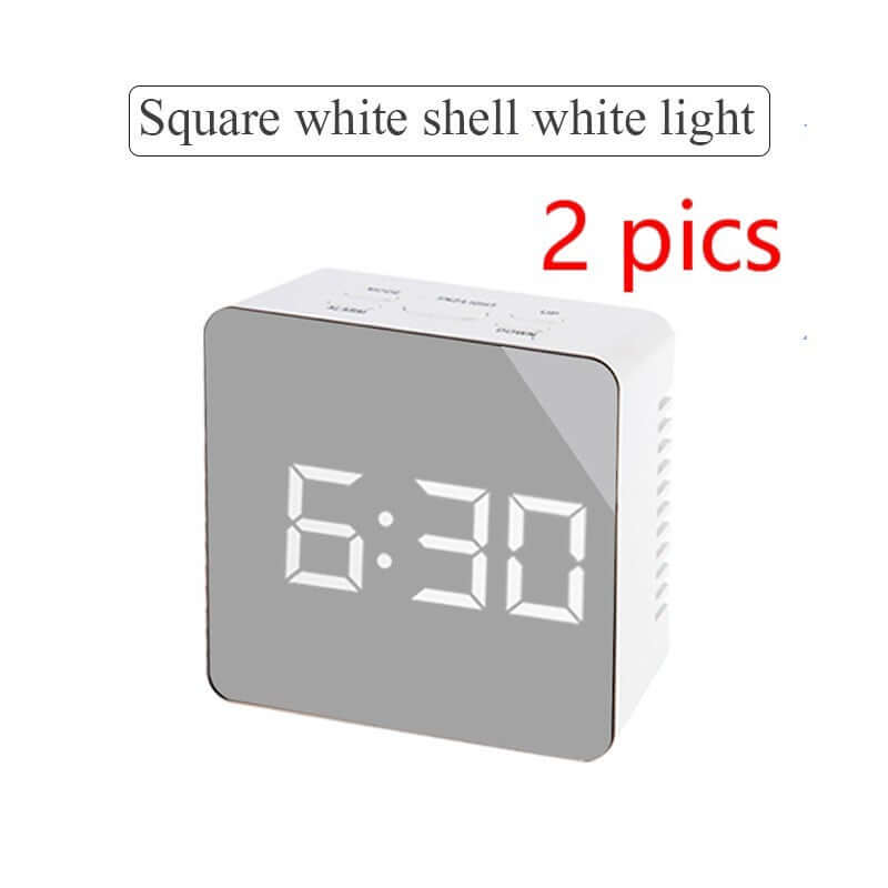 Digital LED multi - function mirror clock - DBMP (Electronics And More Store)