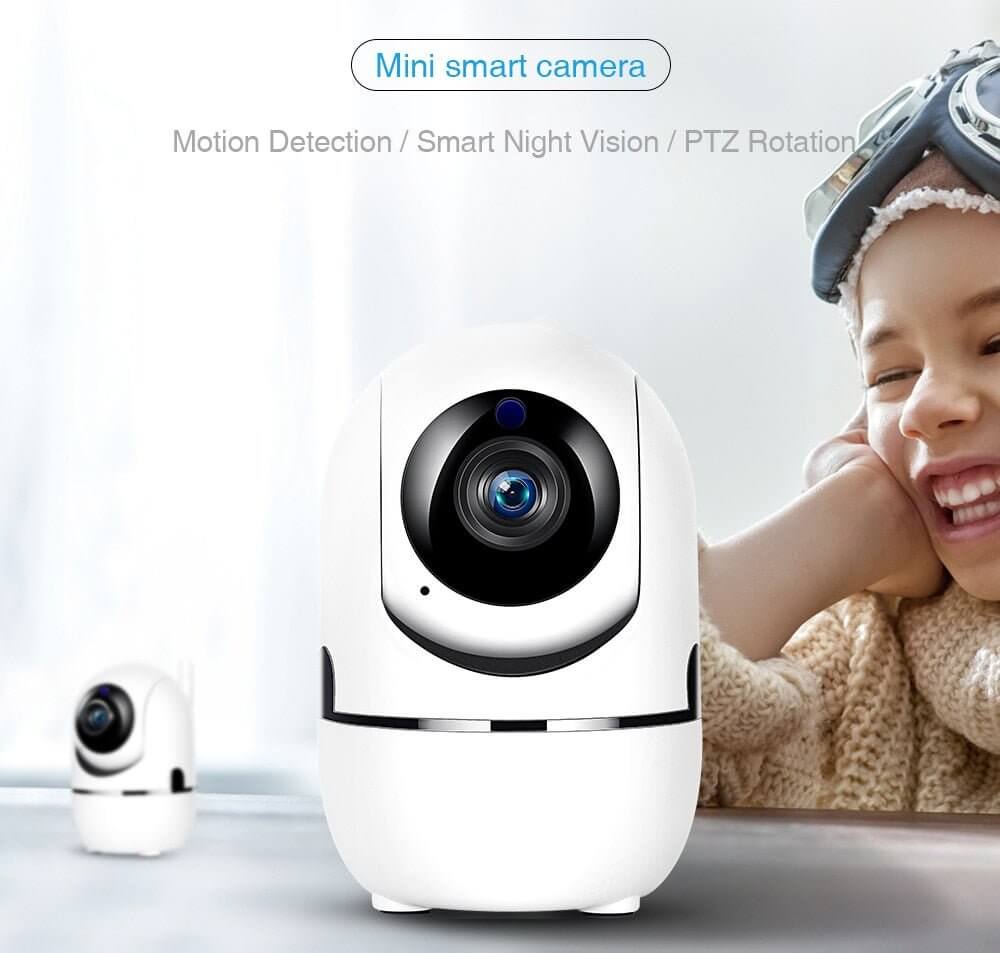 1080P Home Security Surveillance Auto Tracking Camera US Plug - DBMP (Electronics And More Store)