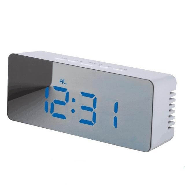 Digital LED multi - function mirror clock - DBMP (Electronics And More Store)