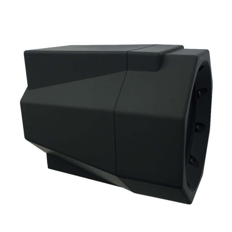 Smart Magnetic Induction Resonance Speaker with sleek black design and multi-port connectivity.
