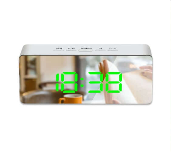 Digital LED multi - function mirror clock - DBMP (Electronics And More Store)