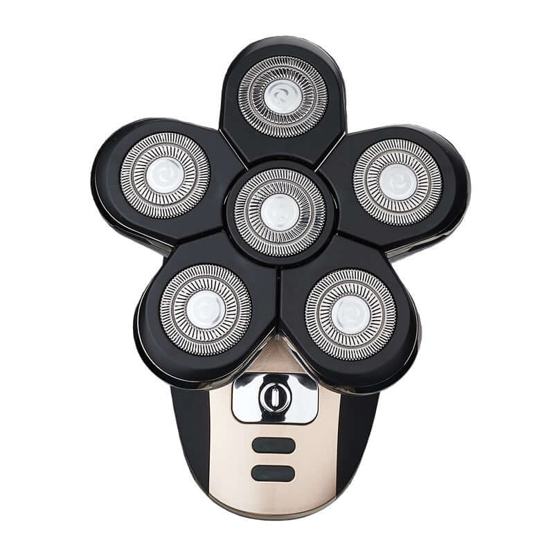 Smart Digital Men's Shaving Head Machine Five - head Electric Shaver Rechargeable Shaver - DBMP (Electronics And More Store)