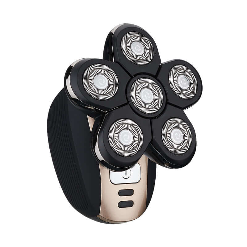 Smart Digital Men's Shaving Head Machine Five - head Electric Shaver Rechargeable Shaver - DBMP (Electronics And More Store)
