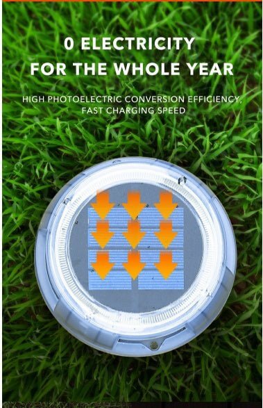 8Led Solar LED Light Outdoor Lawn Lamp Garden Light Courtyard Garden Decoration Solar Sensor Step Street Light For Porch Patio - DBMP (Electronics And More Store)