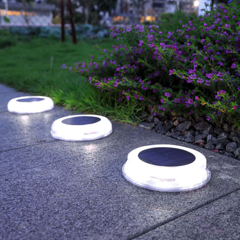 8Led Solar LED Light Outdoor Lawn Lamp Garden Light Courtyard Garden Decoration Solar Sensor Step Street Light For Porch Patio - DBMP (Electronics And More Store)