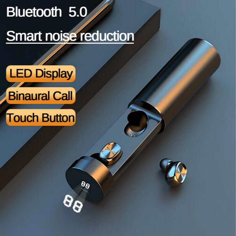 Bluetooth Earphone 5.0 Wireless 8D HIFI Sport MIC Earbuds Gaming Music Headset - DBMP (Electronics And More Store)