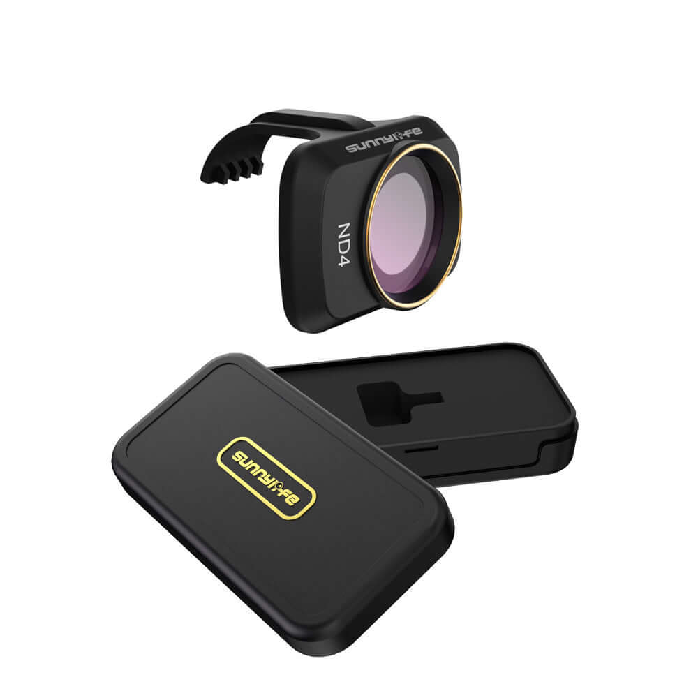 Sunnylife ND4 camera filter accessory for Mavic Mini with case, enhancing image clarity and reducing light.