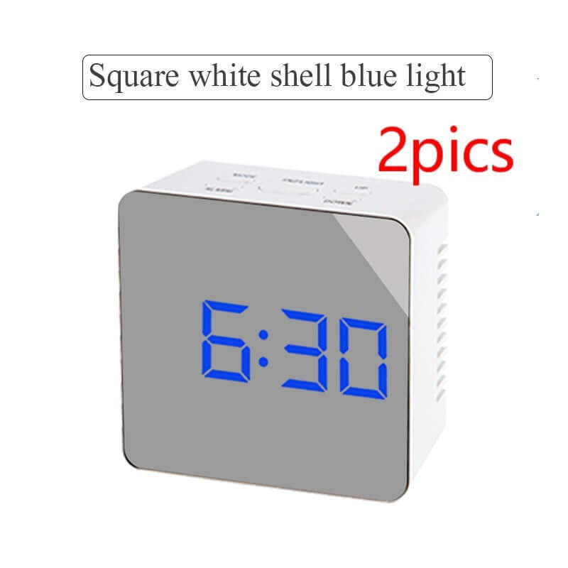 Digital LED multi - function mirror clock - DBMP (Electronics And More Store)