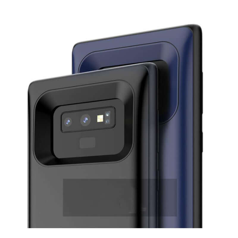 Samsung Note9 back clip battery case, showing sleek design and large capacity for extended power support.