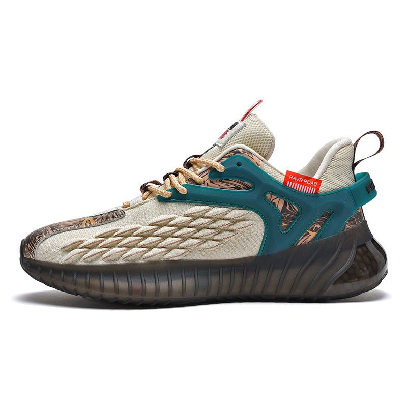 New Style Men's Shoes Fish Scale Net Coconut Shoes - DBMP Shop