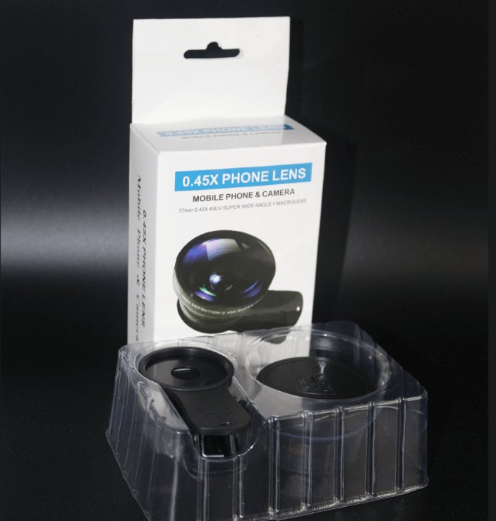 Phone Lens kit 0.45x Super Wide Angle & 12.5x Super Macro Lens HD Camera Lentes - DBMP (Electronics And More Store)