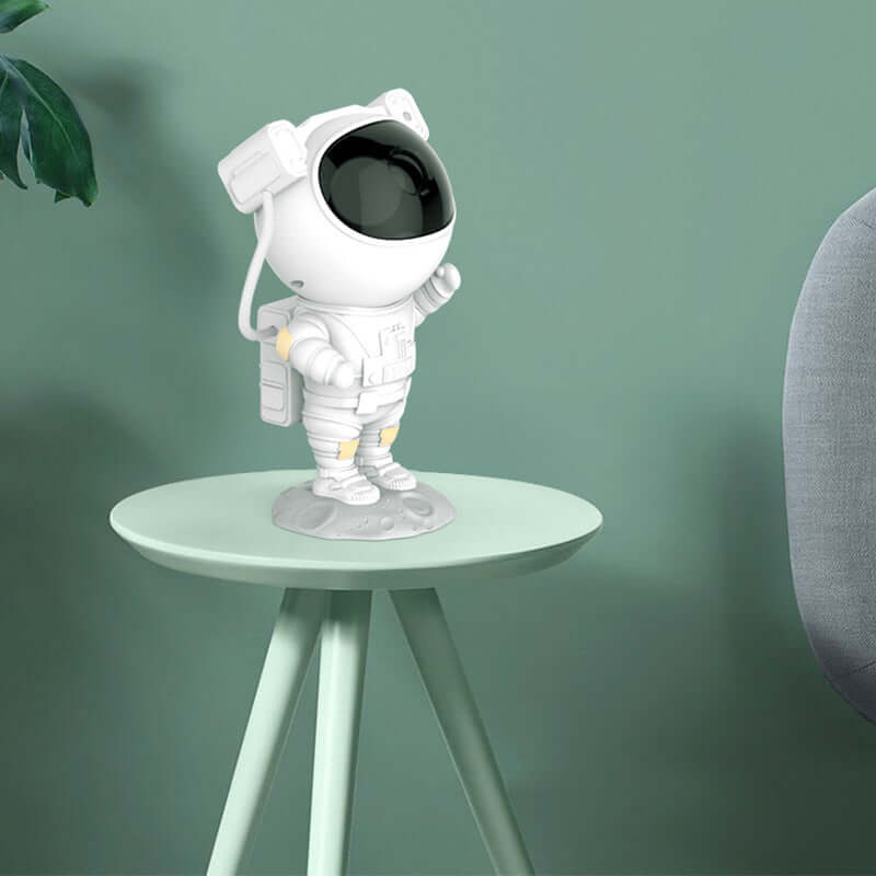 Creative Astronaut Galaxy Starry Sky Projector Nightlight USB Atmospher Bedroom Table Lamp - DBMP (Electronics And More Store)