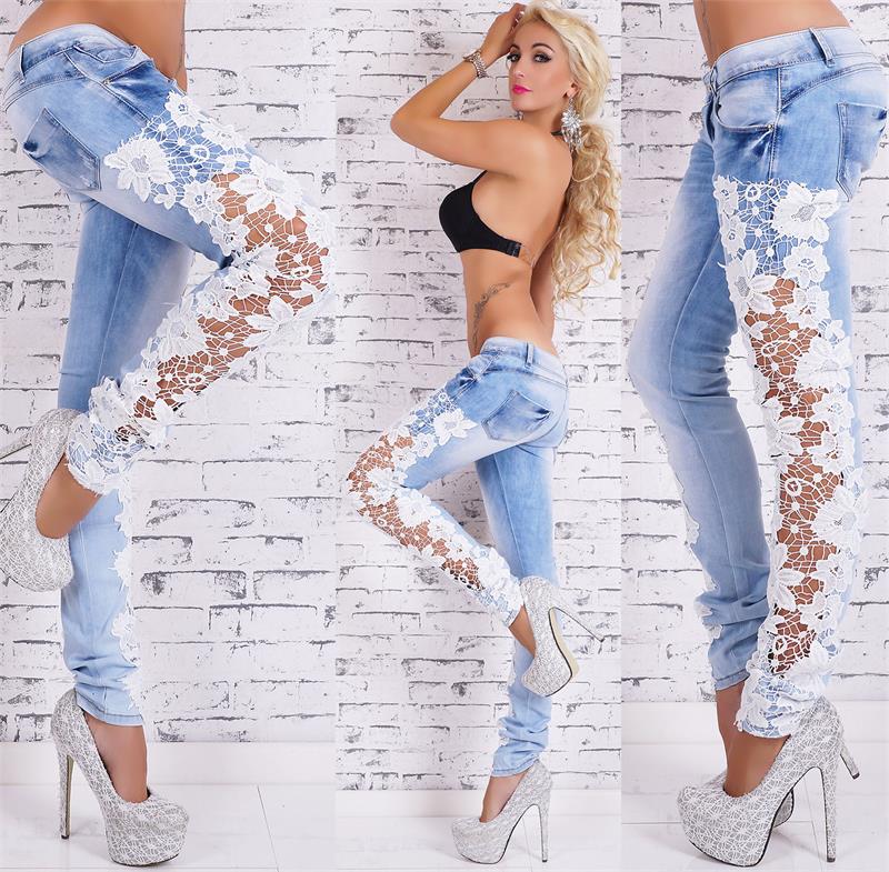 Lace jeans - DBMP Shop