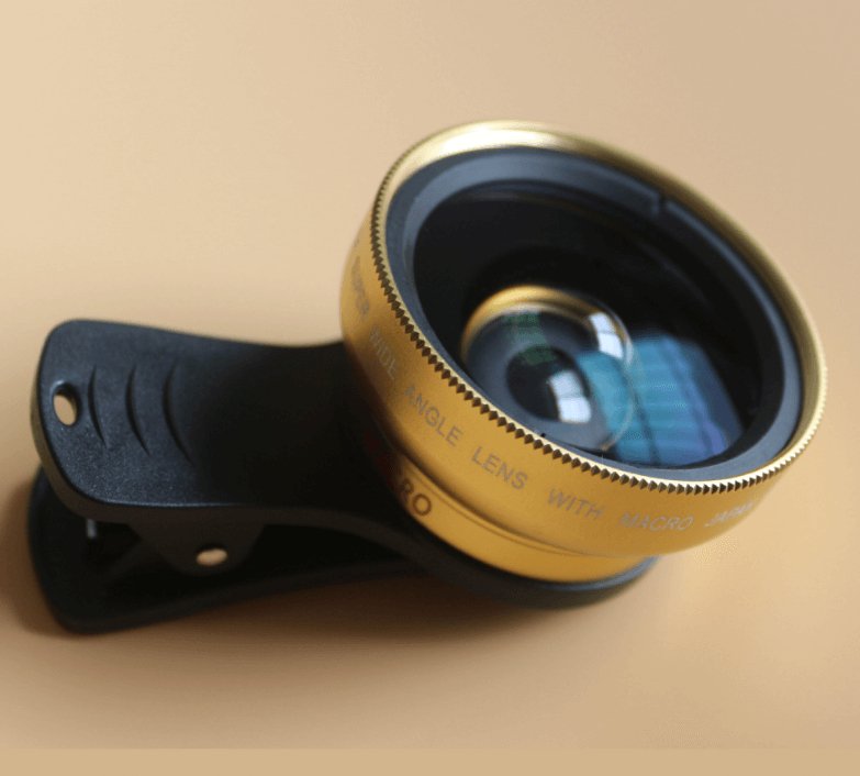 Phone Lens kit 0.45x Super Wide Angle & 12.5x Super Macro Lens HD Camera Lentes - DBMP (Electronics And More Store)