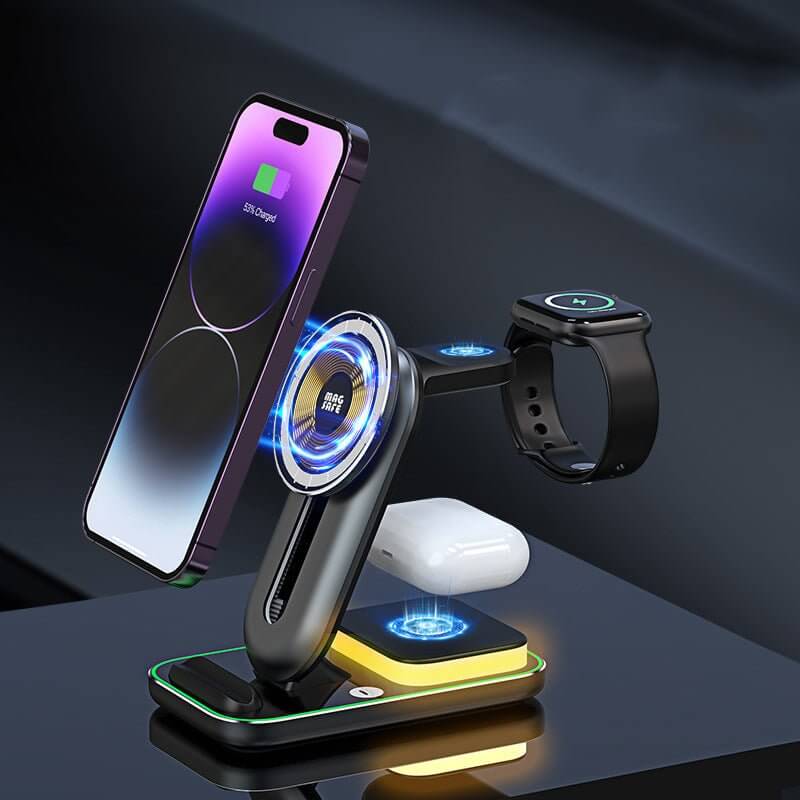 4 - in - 115W Small Night Light Wireless Charger - DBMP (Electronics And More Store)