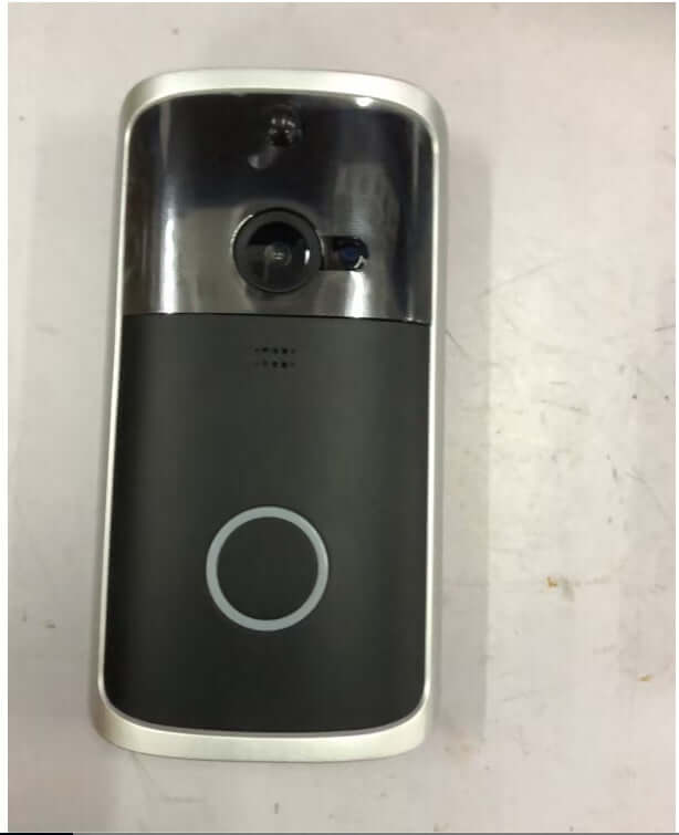 WiFi Video Doorbell Camera with HD infrared night vision and two-way intercom features, compact design, easy installation.