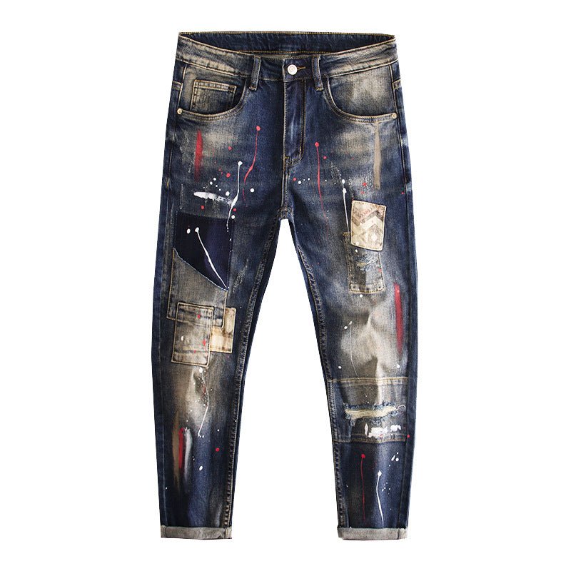 Fashion High-end Fashion Brand Jeans Men - DBMP Shop