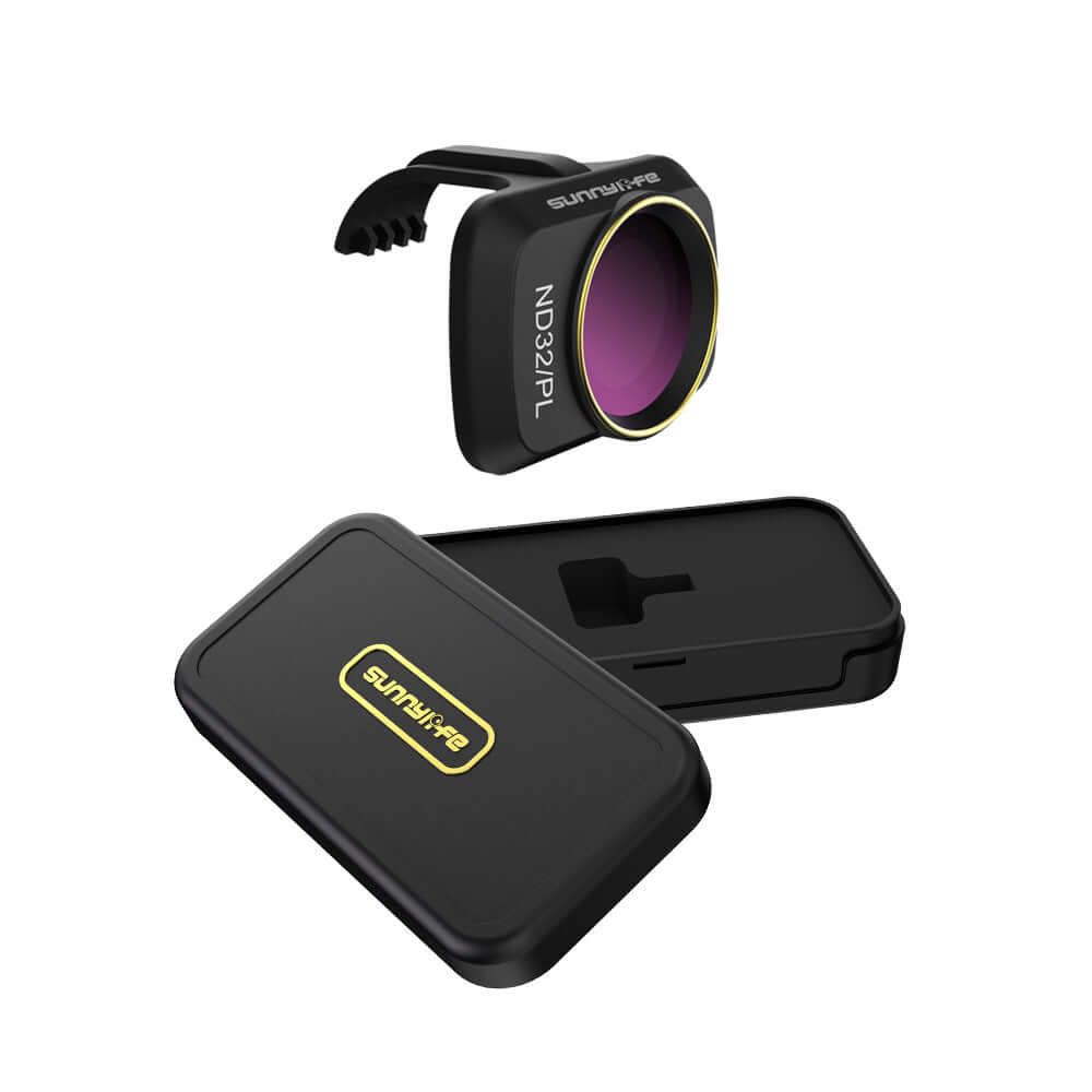 Sunnylife ND32PL filter for Mavic Mini, featuring a robust case for protection and optimal performance.