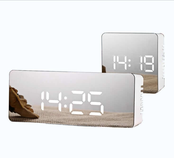 Digital LED multi - function mirror clock - DBMP (Electronics And More Store)