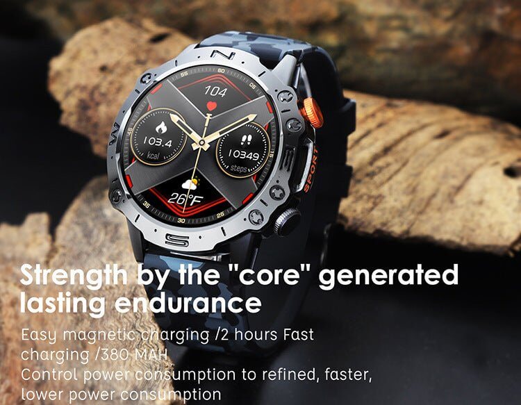 K59 Bluetooth Large Battery Outdoor Sport Smart Watch - DBMP (Electronics And More Store)
