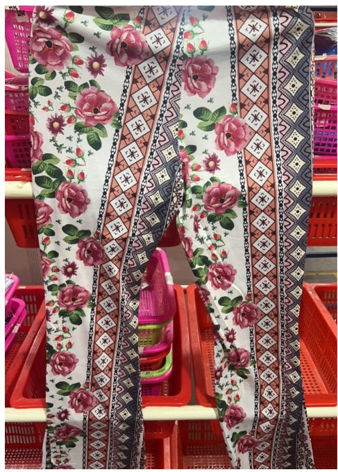 High Elastic Tight Pants Slim Sexy Print Trousers Womens Clothing - DBMP Shop