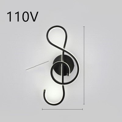 led wall lamp nordic minimalist bedroom bedside lamp - DBMP Shop