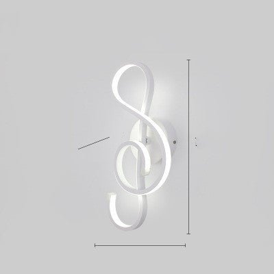 led wall lamp nordic minimalist bedroom bedside lamp - DBMP Shop