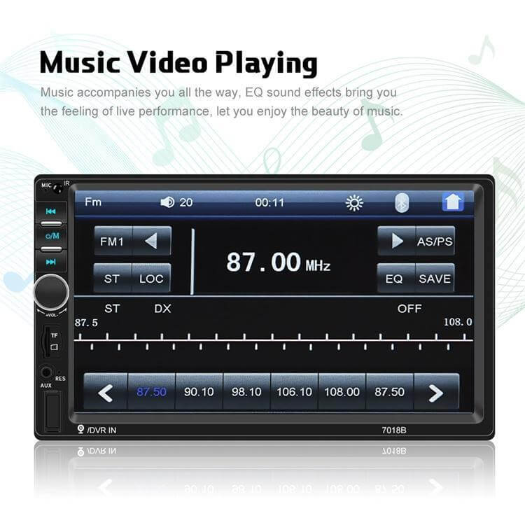 European, American And British Stock Related Baodafeng 2Din Car MP5 Player Car Radio 7 Inch Touch Screen Bluetooth USB AUX Stereo Wholesale - DBMP (Electronics And More Store)