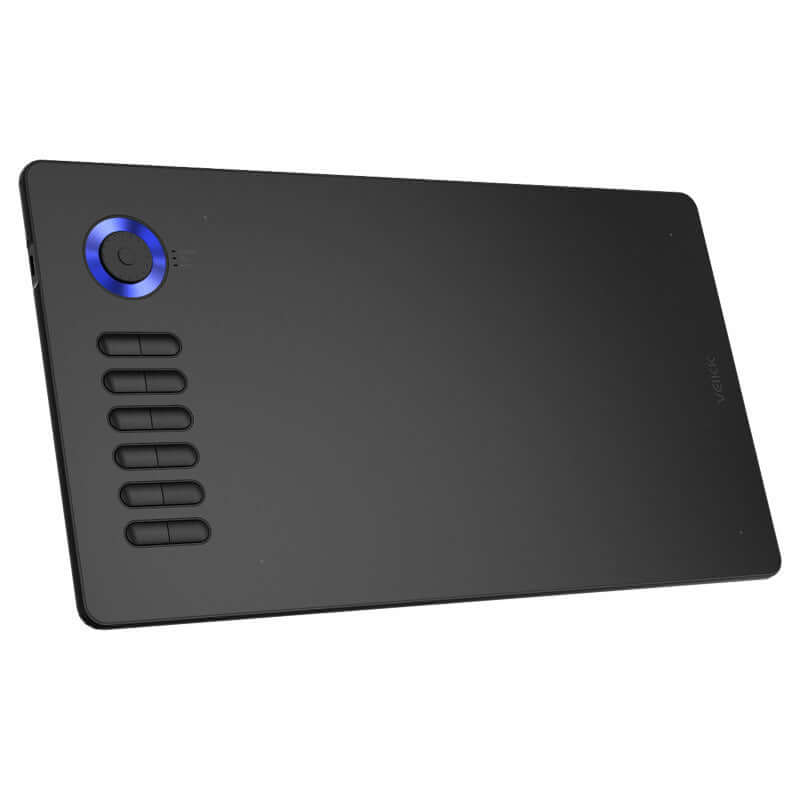 Digital drawing board with 10-inch panel, pressure sensitivity, and customizable buttons for enhanced art creation.