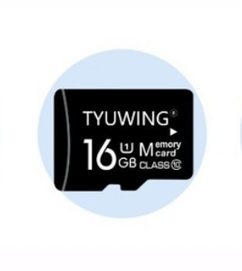 TYUWING 16GB memory card, class 10 storage for cameras and devices.