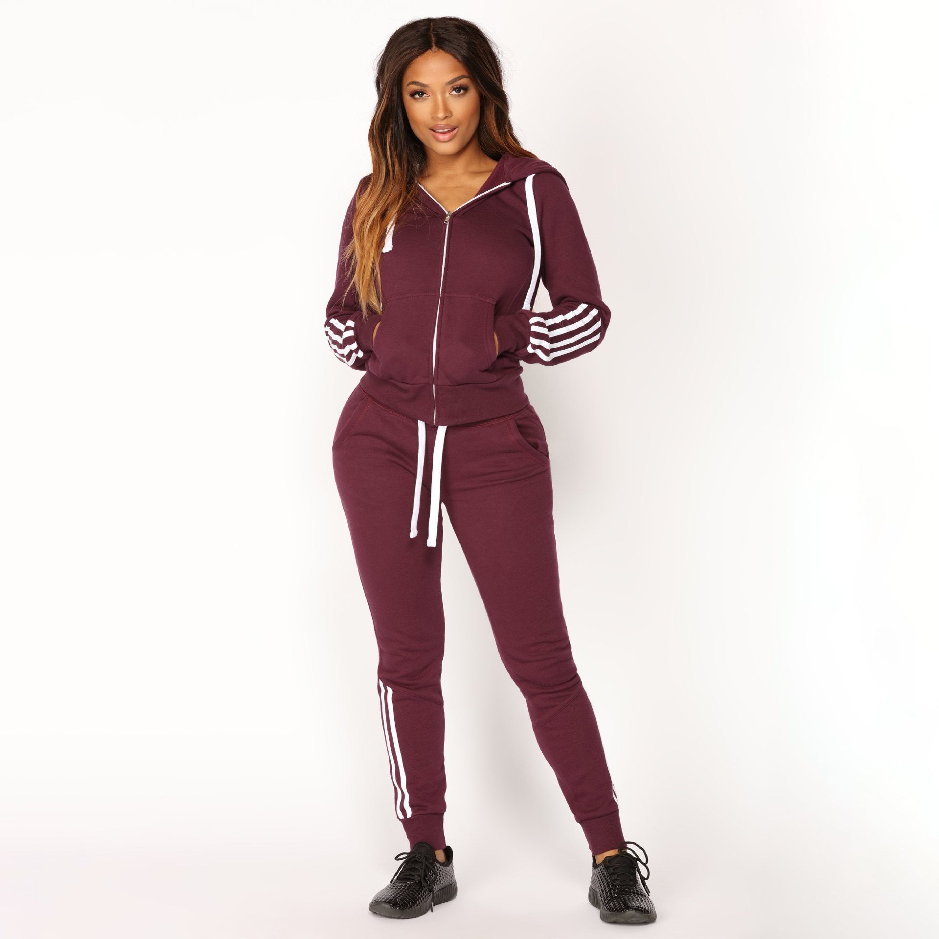 Women's Long - sleeved Trousers Sportswear Suit - DBMP (Electronics And More Store)