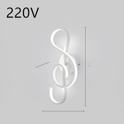 led wall lamp nordic minimalist bedroom bedside lamp - DBMP Shop