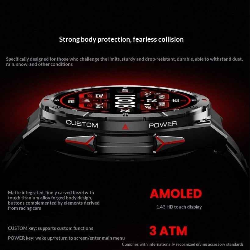 Blood Oxygen Pressure Compass Fitness Tracker - DBMP Shop