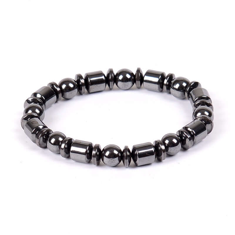 Weight Loss Black Stone Magnetic Therapy Bracelet for improved circulation and metabolism, ideal for enhancing wellness.