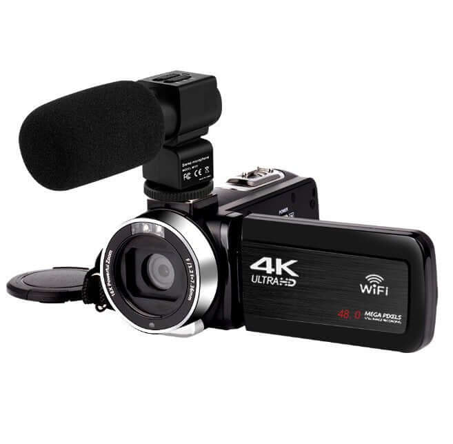 3.0 inch touch screen 4K video camera digital camera with wifi remote control - DBMP (Electronics And More Store)