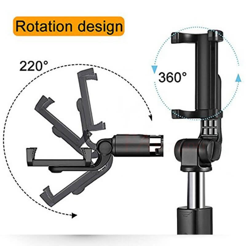Compatible with Apple, Tripod Selfie Stick Mobile Universal Live Triangle Bracket One Bluetooth Selfie Artifact - DBMP (Electronics And More Store)