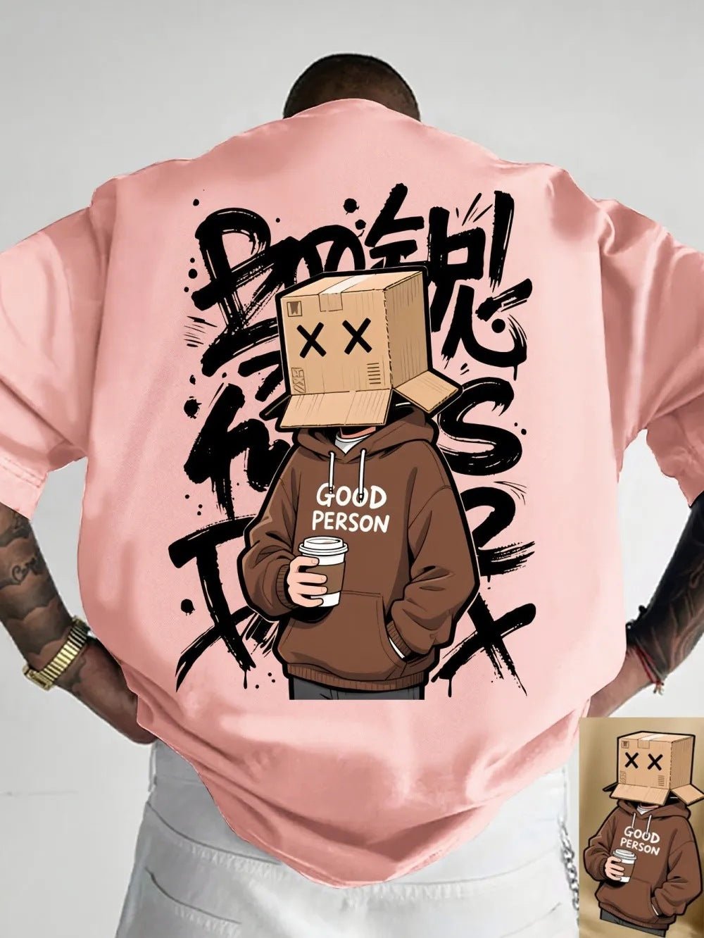 Men's Casual Crewneck T-shirt Top - DBMP Shop