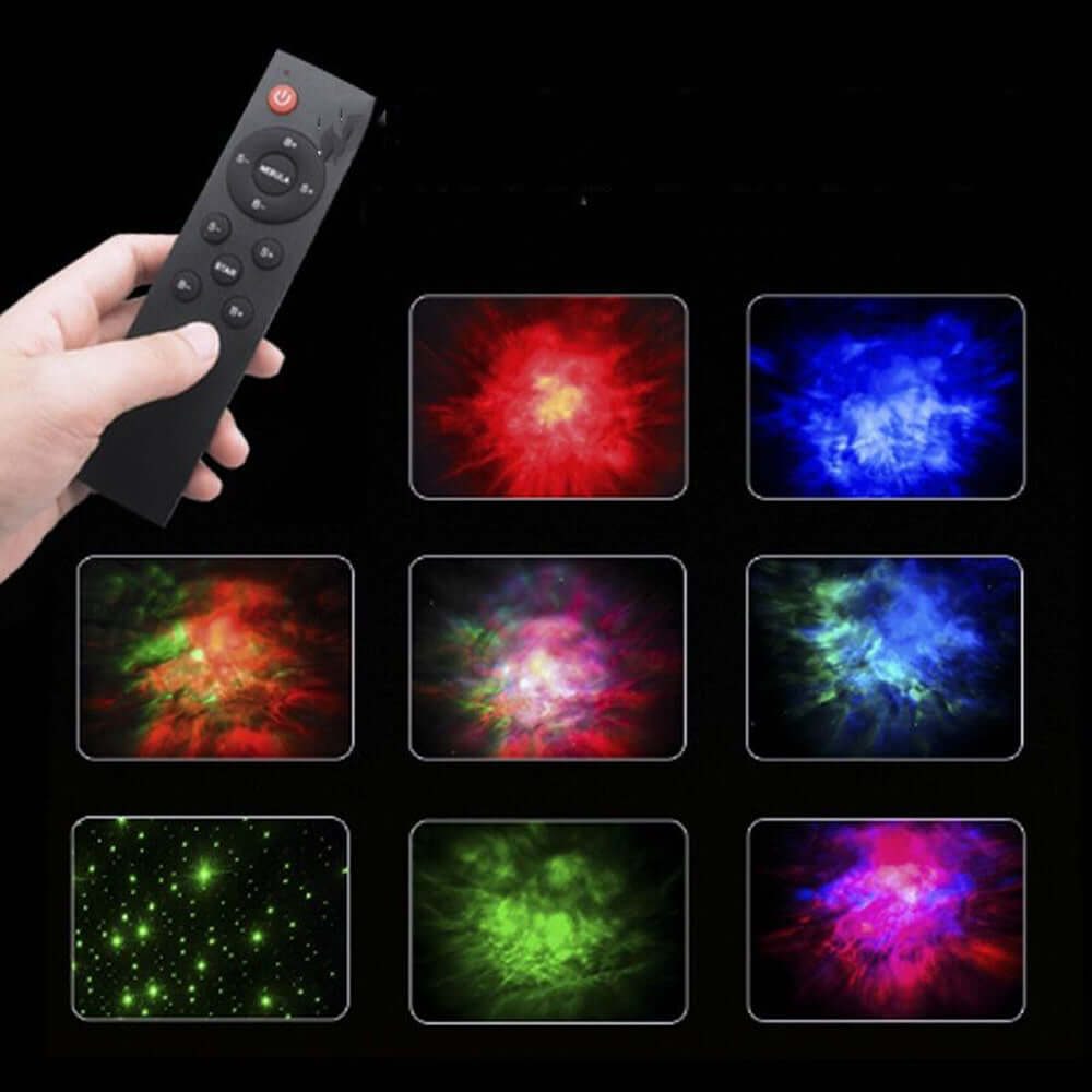 Creative Astronaut Galaxy Starry Sky Projector Nightlight USB Atmospher Bedroom Table Lamp - DBMP (Electronics And More Store)