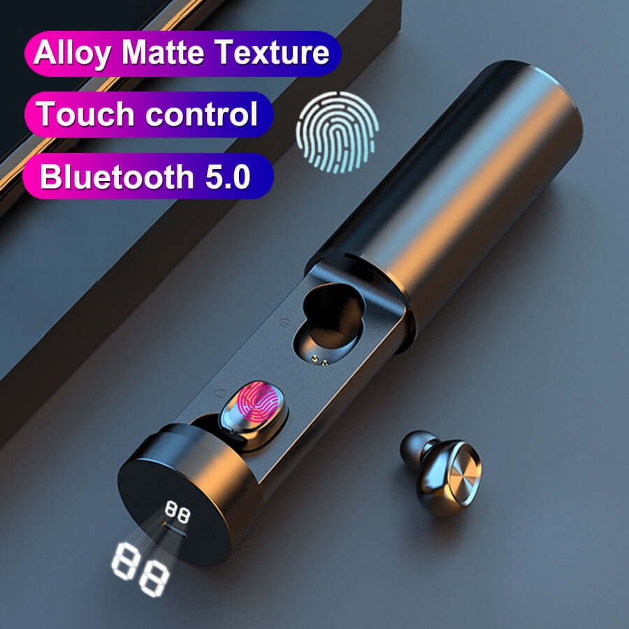 Bluetooth Earphone 5.0 Wireless 8D HIFI Sport MIC Earbuds Gaming Music Headset - DBMP (Electronics And More Store)