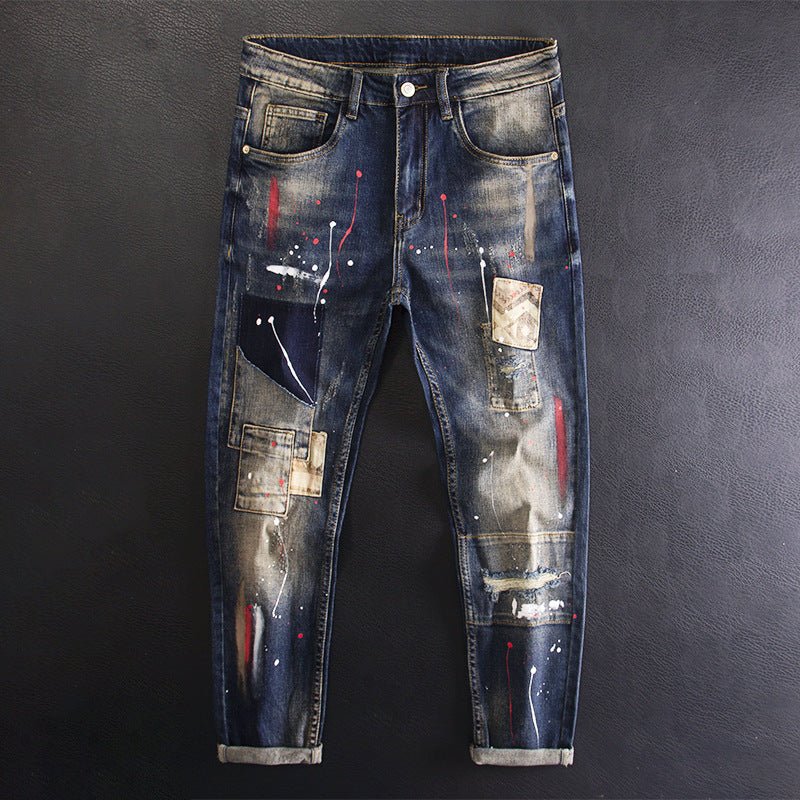 Fashion High-end Fashion Brand Jeans Men - DBMP Shop