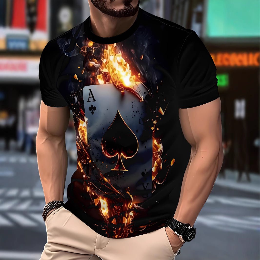 Mens Casual Stylish And Minimalist Summer Short-sleeve Shirt - DBMP Shop