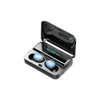 Multifunction Bluetooth Headset Binaural Movement Power Bank Phone Support - DBMP (Electronics And More Store)