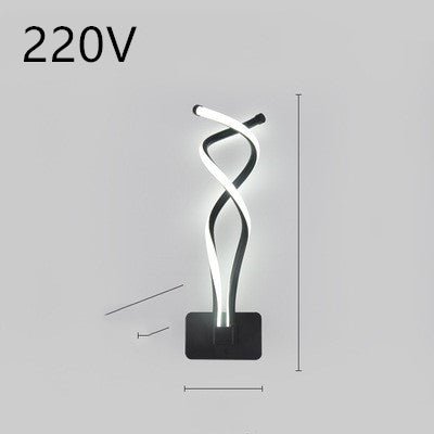 led wall lamp nordic minimalist bedroom bedside lamp - DBMP Shop