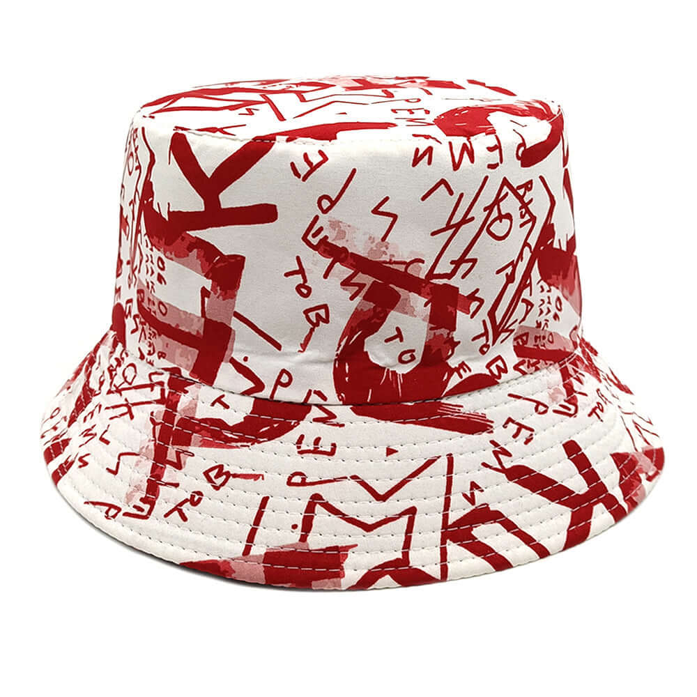 Hat Letter Graffiti Fisherman